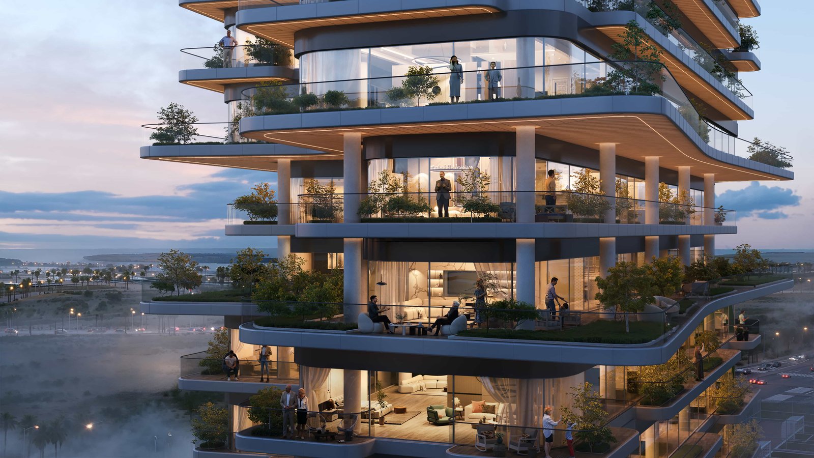 ONE Residence Al Reem Island modern residential tower featuring AI-powered smart homes and waterfront living